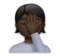 Person Facepalming: Dark Skin Tone