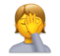 Person Facepalming