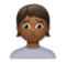 Person Frowning: Medium-Dark Skin Tone