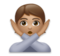 Person Gesturing No: Medium Skin Tone