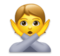 Person Gesturing No