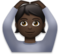 Person Gesturing OK: Dark Skin Tone