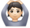 Person Gesturing OK: Light Skin Tone