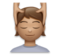 Person Getting Massage: Medium Skin Tone