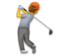 Person Golfing