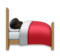Person in Bed: Dark Skin Tone