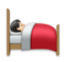 Person in Bed: Light Skin Tone