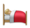 Person in Bed: Medium-Light Skin Tone