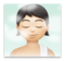 Person in Steamy Room: Light Skin Tone