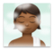 Person in Steamy Room: Medium-Dark Skin Tone