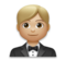 Person in Tuxedo: Medium-Light Skin Tone