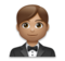 Person in Tuxedo: Medium Skin Tone