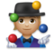 Person Juggling: Medium-Light Skin Tone