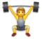 Person Lifting Weights