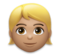 Person: Medium Skin Tone, Blond Hair