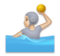 Person Playing Water Polo: Medium-Light Skin Tone