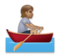 Person Rowing Boat: Medium Skin Tone
