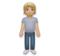 Person Standing: Medium-Light Skin Tone