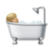 Person Taking Bath: Medium-Light Skin Tone