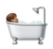 Person Taking Bath: Medium Skin Tone
