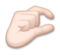 Pinching Hand: Light Skin Tone