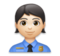 Police Officer: Light Skin Tone