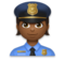 Police Officer: Medium-Dark Skin Tone