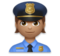 Police Officer: Medium Skin Tone