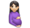 Pregnant Woman: Light Skin Tone