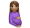 Pregnant Woman: Medium Skin Tone