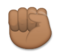Raised Fist: Medium-Dark Skin Tone