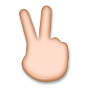 Reversed Victory Hand Reversed Victory Hand