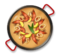 Shallow Pan of Food