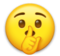 Shushing Face