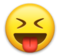 Squinting Face with Tongue