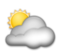 Sun Behind Large Cloud