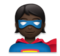 Superhero: Dark Skin Tone
