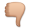 Thumbs Down: Medium Skin Tone