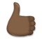Thumbs Up: Dark Skin Tone