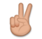 Victory Hand: Medium Skin Tone