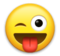 Winking Face with Tongue