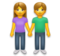 Woman and Man Holding Hands