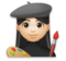 Woman Artist: Light Skin Tone
