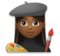 Woman Artist: Medium-Dark Skin Tone