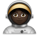 Woman Astronaut: Dark Skin Tone
