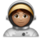 Woman Astronaut: Medium Skin Tone