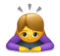 Woman Bowing
