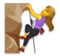 Woman Climbing