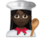 Woman Cook: Dark Skin Tone