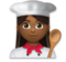 Woman Cook: Medium-Dark Skin Tone
